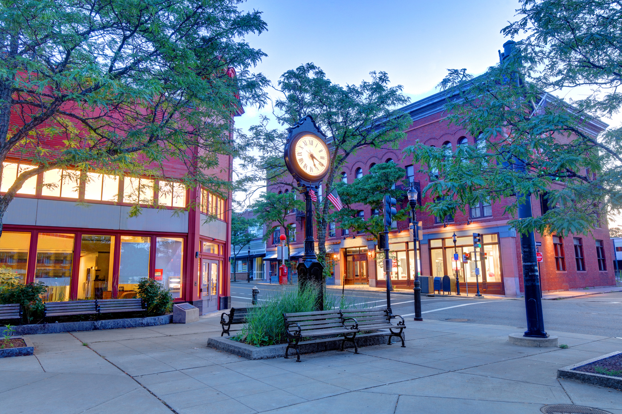 Panoramic Image of Brookline, MA